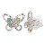 Rhodium-Plated-Clear-AB-Crystal-Butterfly-Earring-Rhodium AB