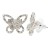 Rhodium-Plated-Clear-Crystal-Butterfly-Earring-Rhodium Clear