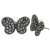 Gunmetal-Plated-With-Hematite-Color-Crystal-Butterfly-Earrings-Hematite