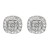 Rhodium-Plated-With-Clear-Crystal-Stud-Earrings-Rhodium Clear