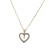 Gold-Color.16'+2.50"-Long-Box-Chain-CZ-Heart-necklace-Gold