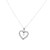 Rhodium-Color.16'+2.50"-Long-Box-Chain-CZ-Heart-necklace-Rhodium