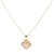 Gold-Plated-with--Cubic-Zirconia-Necklaces-Gold